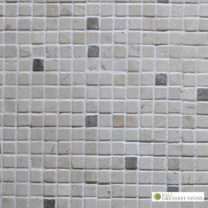 Bali Greatest Stone - Mosaic - Marble Mosaic - Parkit Sandi 1.5 Mix White Grey