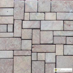 Bali Greatest Stone - Mosaic - Marble Mosaic - Random Red Square