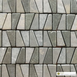 Bali Greatest Stone - Mosaic - Marble Mosaic - Trapesium Mix Grey